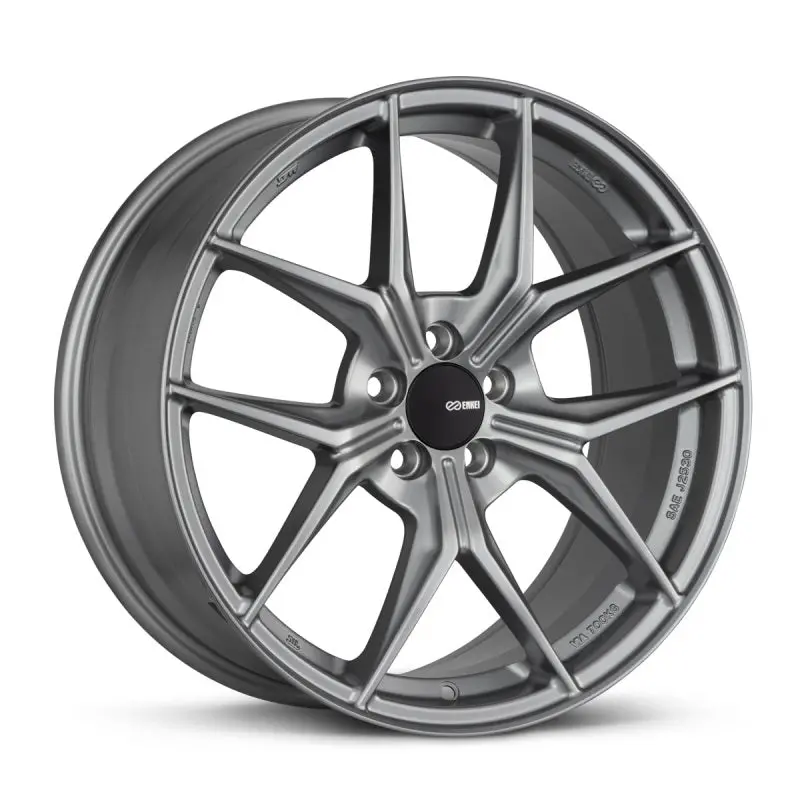 Enkei Tsr-X Forged Alloy Wheel – 18X8", 5X114.3Mm, +45Mm Offset, 72.6Mm Hub Bore, Storm Gray 1
