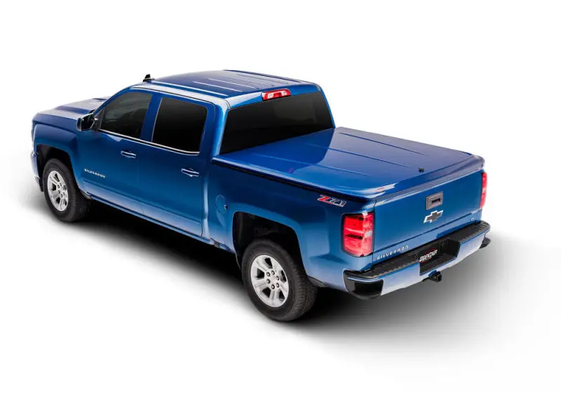 Undercover 17-18 Ford F-150 5.5Ft Lux Bed Cover - Blue Lightning Effect 1