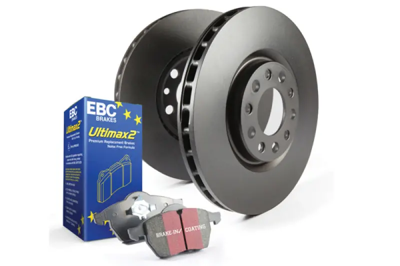 Ebc S1 Brake Upgrade Kit: Ultimax Performance Pads + Rk Drilled Rotors 1