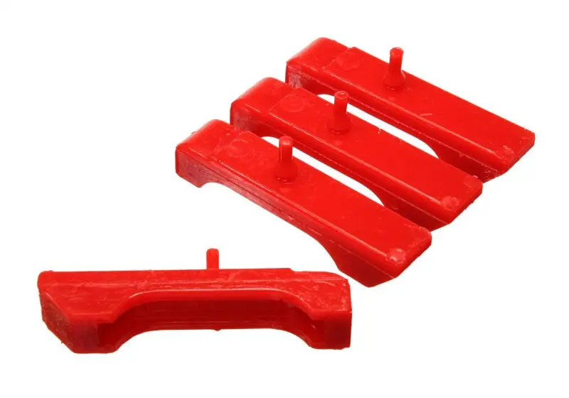 Energy Suspension Red Radiator Isolator Pad Kit For Gm Small-Block Chevy – 3-Row Design 1