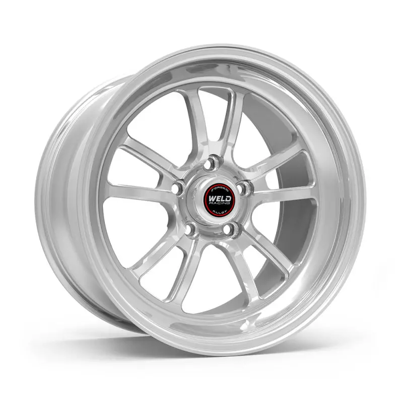 Weld S70 Rt-S Polished Aluminum Wheel – 17X8", 5X120 Bolt Pattern, 5.2" Backspace 1