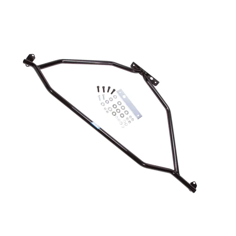 Bbk Tubular Strut Tower Brace For 1986–1993 Ford Mustang 5.0L – Black Powder-Coated Structural Reinforcement 1