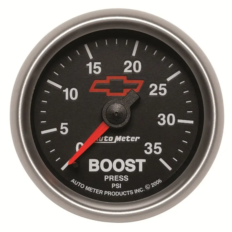 Autometer Mechanical Boost Gauge – 52Mm, 0–35 Psi, Gm-Compatible 1
