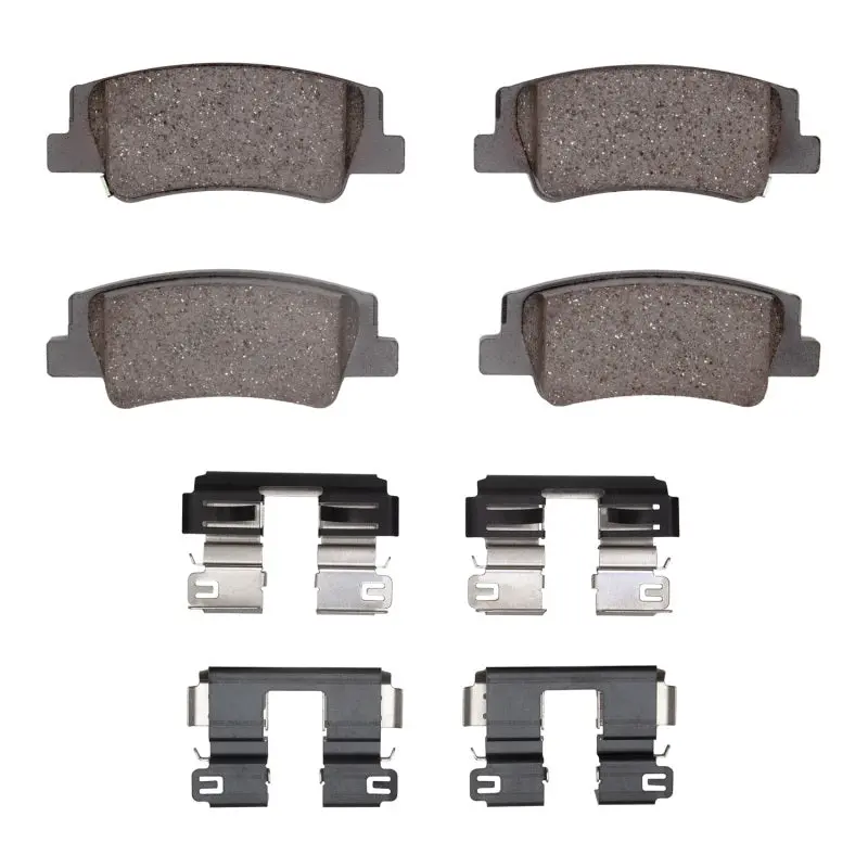 R1 Ceramic Rear Brake Pad & Hardware Kit For 2020–2025 Hyundai Sonata 1