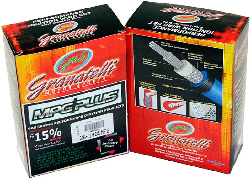 Granatelli 80-82 Mazda 626 4Cyl 2.0L Performance Ignition Wires 1