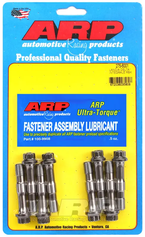 Arp Integrated Connecting Rod Bolt Kit For Lancia Delta 1