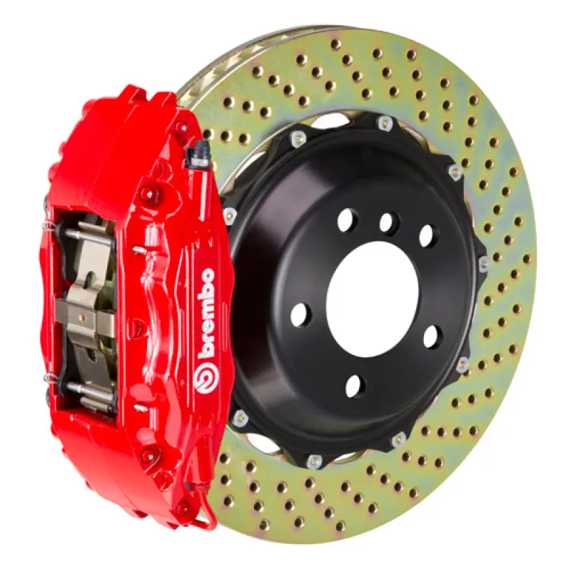 Brembo Gt Big Brake Kit – Front Drilled 355X32Mm Two-Piece Rotors With 6-Piston Calipers For Honda S2000 (1999–2005) 1