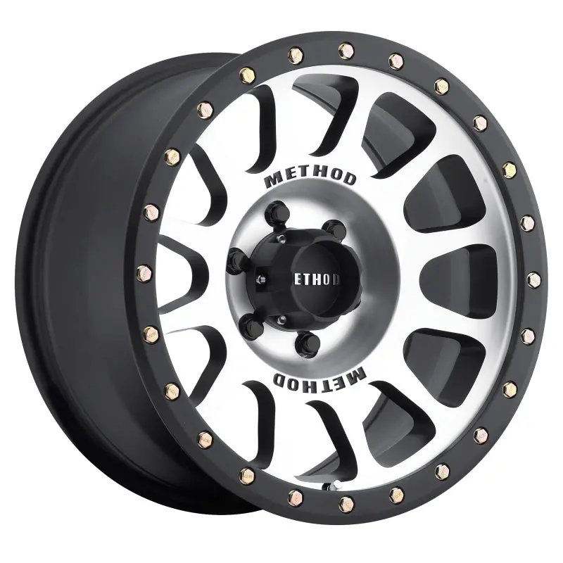Method Mr305 Nv 17X8.5 0Mm Offset 6X135 94Mm Cb Machined/Black Street Loc Wheel 1