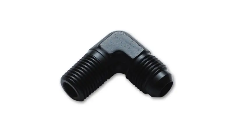 Vibrant -4An To 3/8In Npt 90 Degree Elbow Adapter Fitting 1