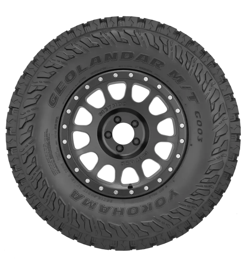 Yokohama Geolandar M/T G003 All-Terrain Tire – 33X12.50R18, Load Index 118Q 1