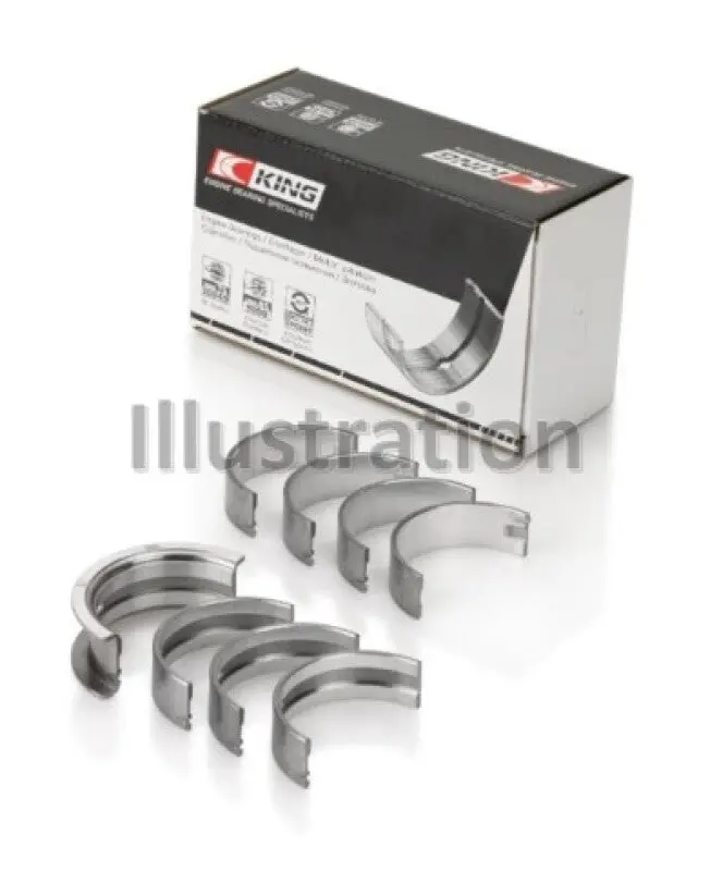 King Engine Bearings Ford V-6 183. (Size +0.75Mm) Main Bearing Set 1
