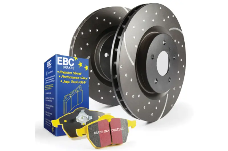 Ebc Yellowstuff High-Performance Brake Pad & Gd Rotor Kit (S5 Series) 1