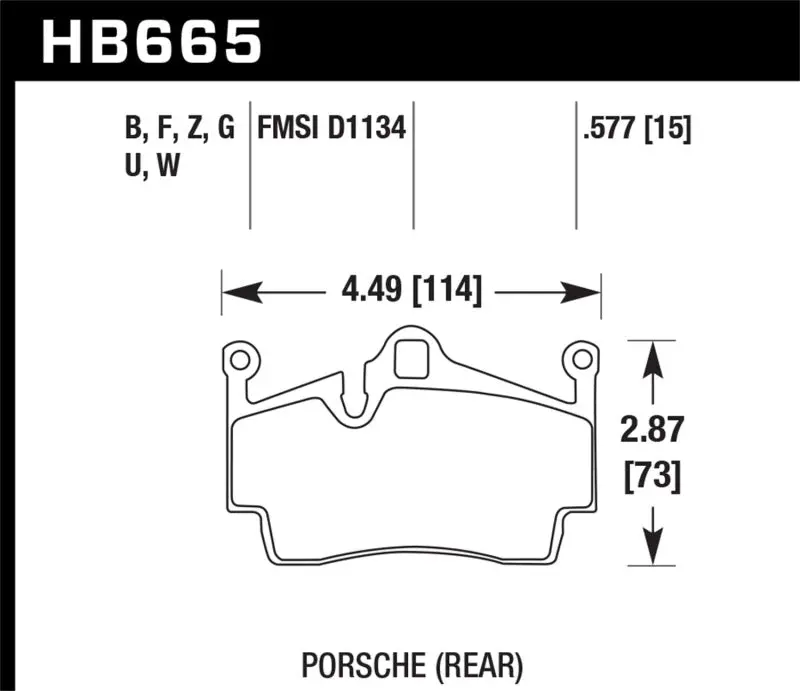 Hawk Dtc-70 Race Brake Pads — Rear Axle Application For Porsche Boxster (2005–2016) And Cayman (2007–2014) 1