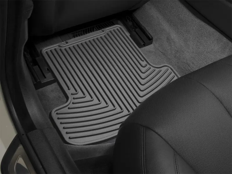 Wt Rubber Floor Mats – Front Row, Black 1