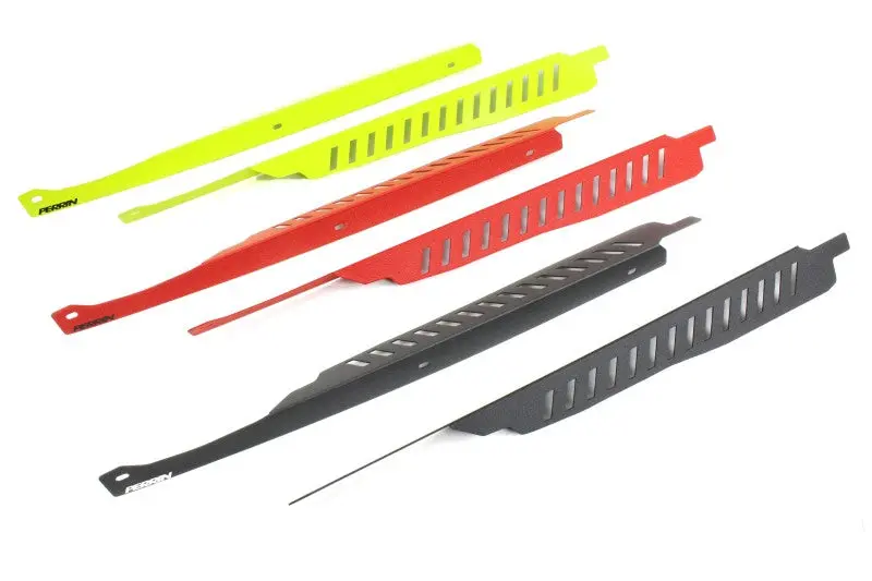 Perrin Fender Shroud Set For Subaru Wrx/Sti (2011–2014) – Neon Yellow Accent 1