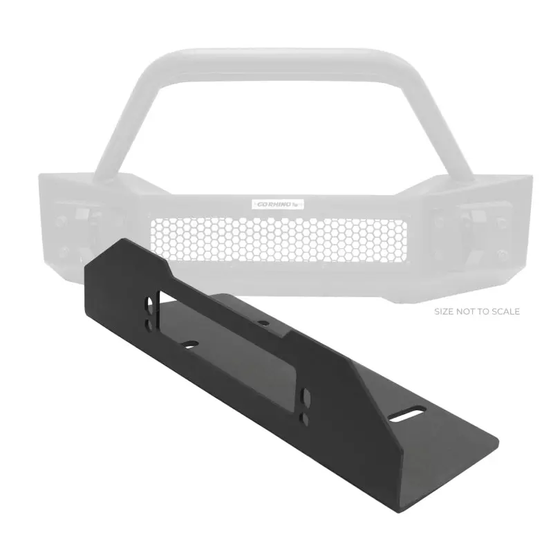 Go Rhino Trailline Fairlead Mount Plate For 2007–2020 Jeep Wrangler Jl/Jk & Gladiator Jt 2