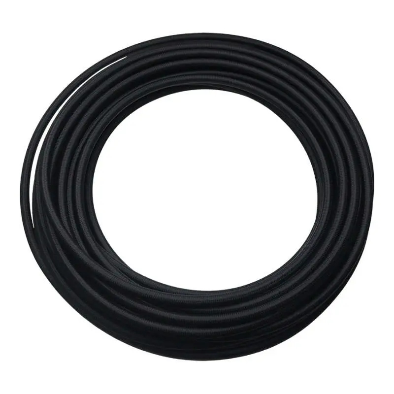 Deatschwerks 6An Ptfe Hose With Black Nylon Braid – 50-Foot Spool 1