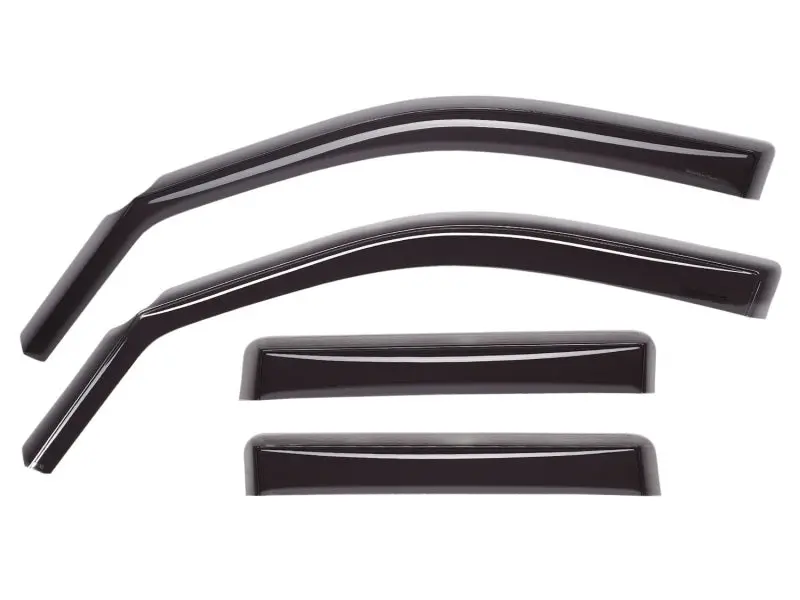 Weathertech Side Window Deflectors For 2019–2022 Toyota Rav4 X450 (Including Hybrid) – Dark Smoke Finish 1
