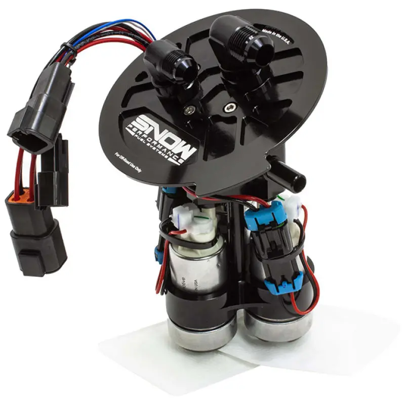 Snow Performance Triple-Pump Fuel Hat Kit For 2011+ Ford Mustang – High-Output 3-Pump System (1×274An + 2×285An) 1