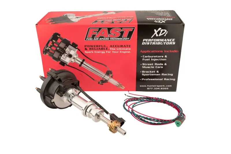 Fast Xdi Race Efi Distributor For Small-Block Ford – Large Cap With Bronze Gear 1