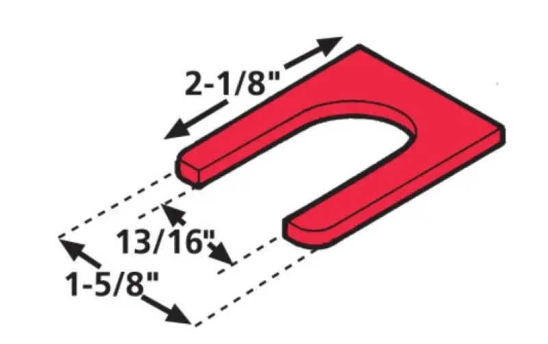 Spc Performance Tandem Shim Set — Front Lower Control Arm, 1/16-Inch Thickness (Pack Of 100) 1