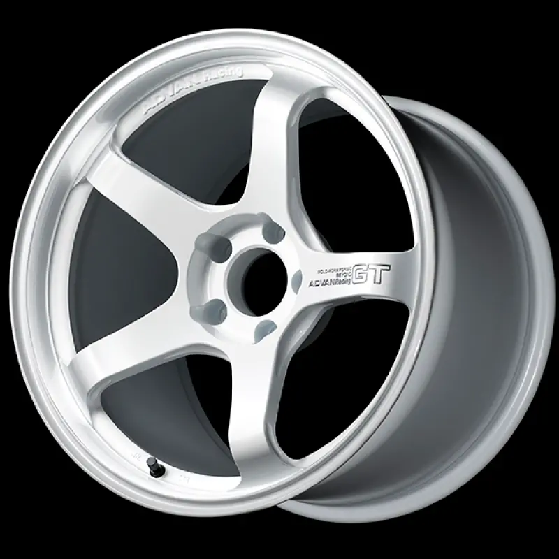 Advan Gt Beyond Racing Wheel — 18X9.0", +43Mm Offset, 5X114.3, 67.1Mm Bore, Racing White 1