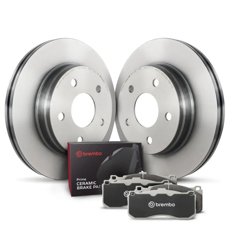 Brembo Oe 98-07 Lexus Lx470/Toyota Land Cruiser Front Disc Brake Kit 1