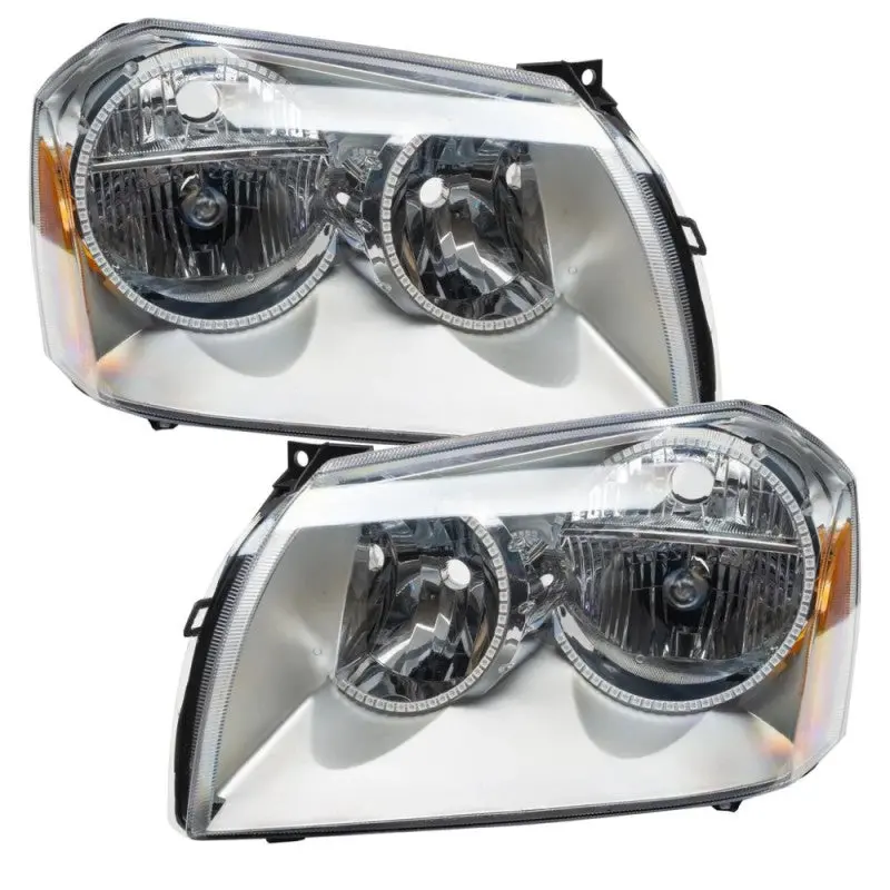 Oracle 05-07 Dodge Magnum Smd Hl - Chrome - Colorshift W/ Bc1 Controller 1