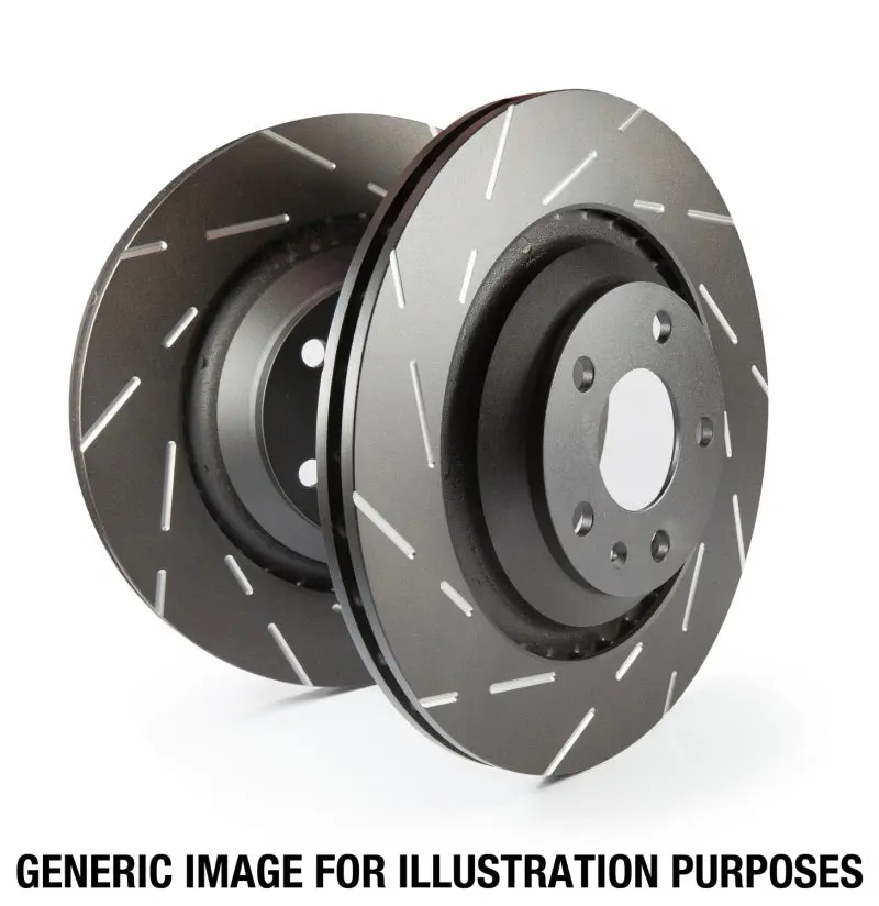 Ebc Slotted Front Brake Rotors For 2015+ Acura Tlx 2.4L (Usr Series) 1