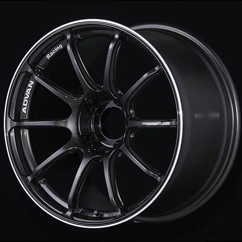 Advan Rsiii 19X8.0 / +45 Offset / 5-120 / 72.5Mm Bore / Black Gunmetallic & Ring 1