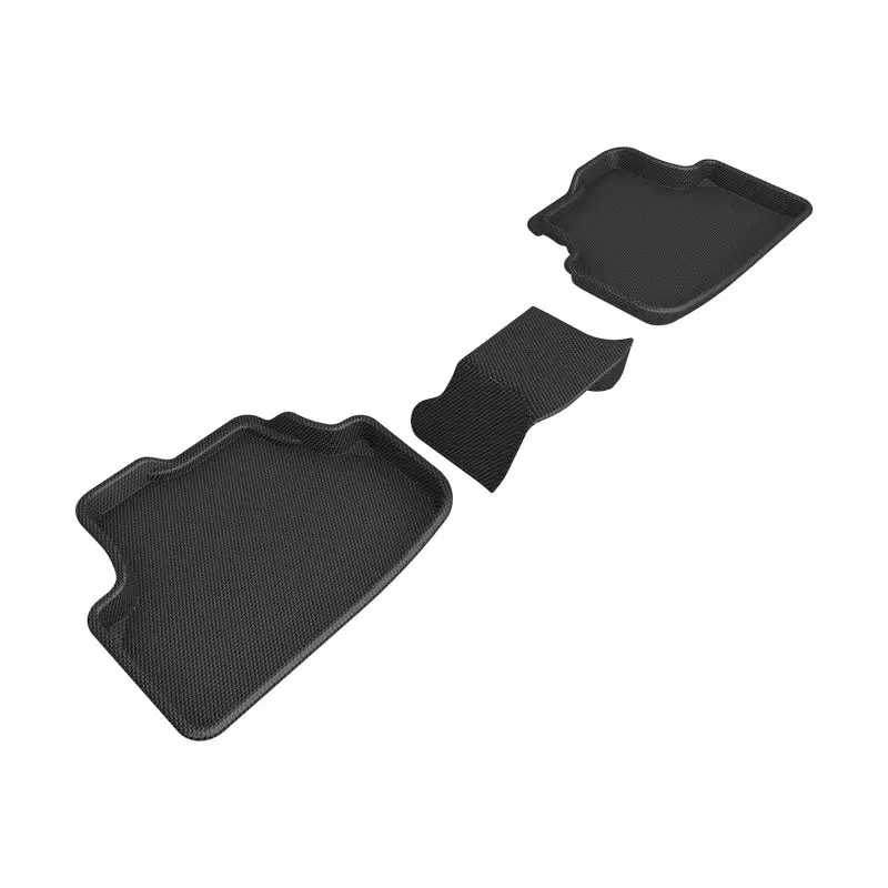 3D Maxpider 21-23 Volkswagen Gti/R Kagu Floor Mat- Black R2 1