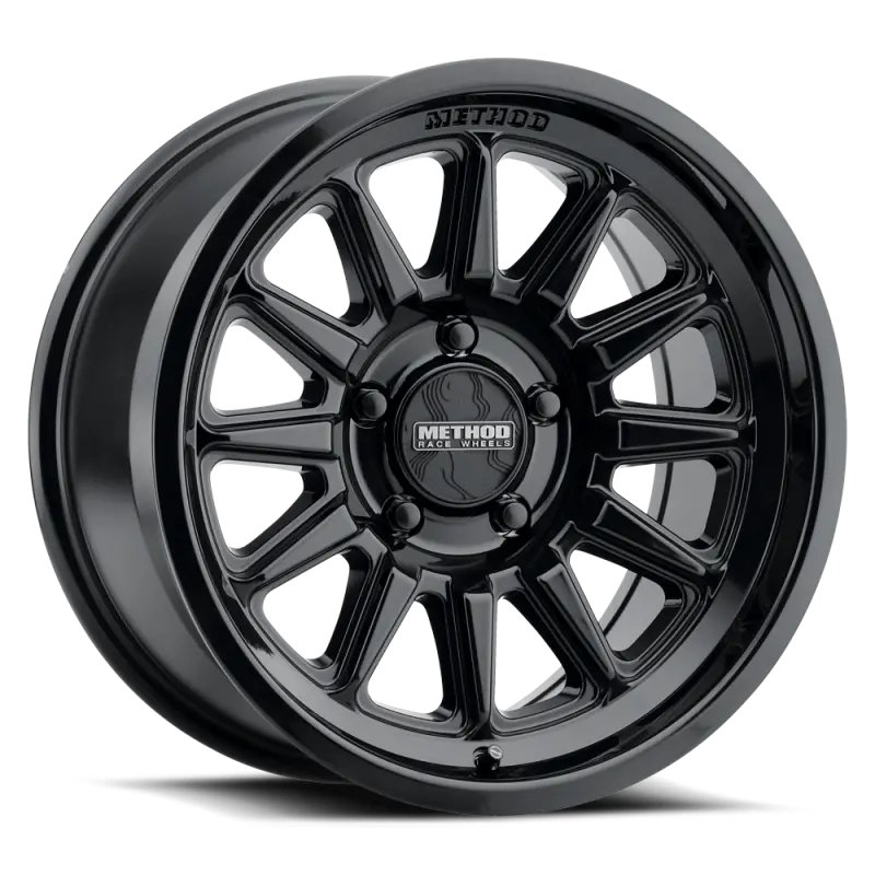 Method Mr323 Gloss Black Alloy Wheel – 20X9", 8X170Mm, 12Mm Offset, 5.44" Backspace, 130.81Mm Center Bore 1