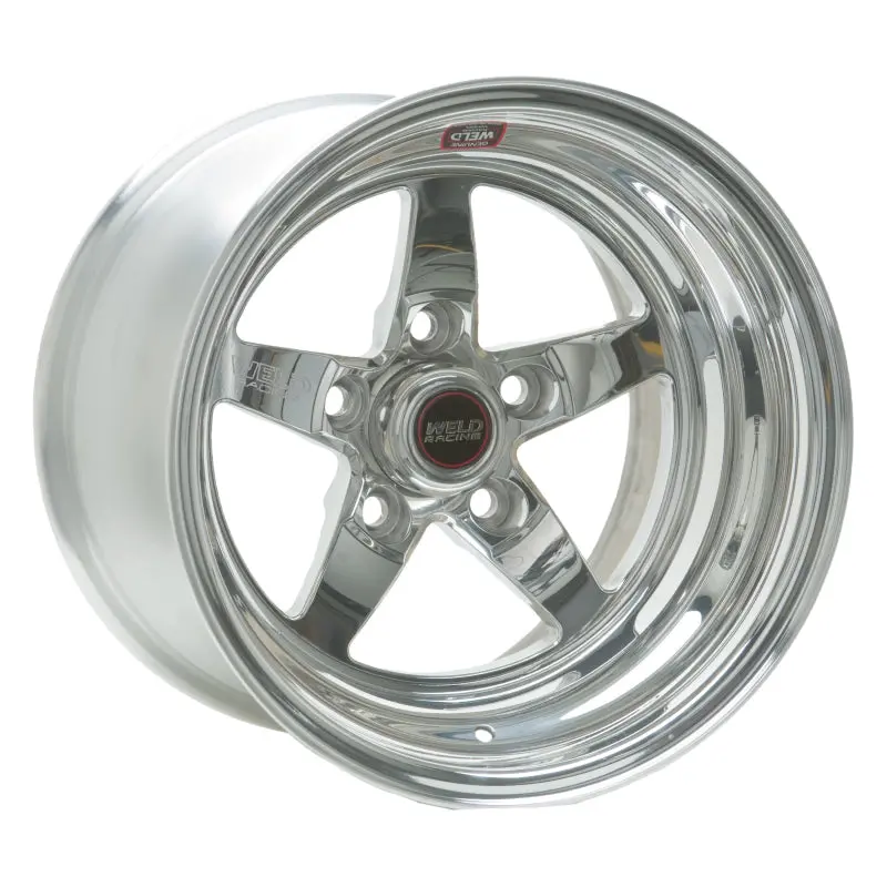 Weld S71 15X10 / 5X4.75 Bp / 7.5In. Bs Polished Wheel (Medium Pad) - Non-Beadlock 1