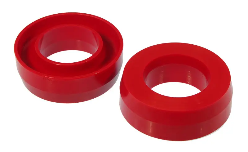 Prothane 97-01 Ford F150 Front Coil Spring 1.5In Lift Spacer - Red 1