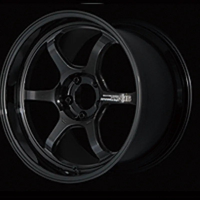 Advan Racing R6 Titanium Black Alloy Wheel – 18X8.5In, +45 Offset, 5X114.3 Bolt Pattern 1