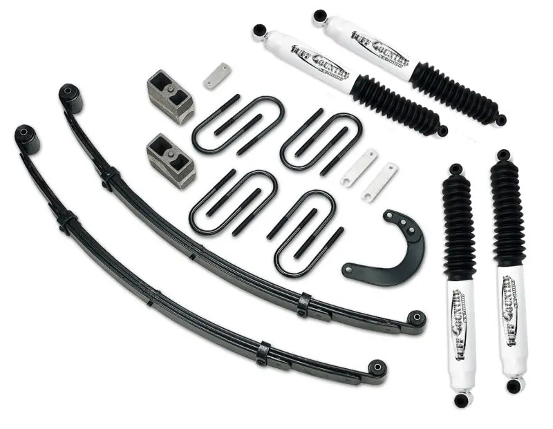 Tuff Country 4-Inch Heavy-Duty Lift Kit For 1988–1991 Chevy Suburban 3/4-Ton 4Wd (Includes Sx8000 Shocks) 1