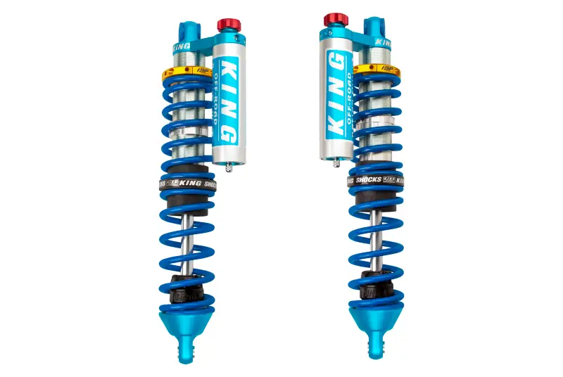King Shocks 2.5-Inch Rear Internal Bypass Coilover – Piggyback Reservoir W/ Adjuster, For 2015+ Polaris Maverick Turbo & Non-Turbo Models 1