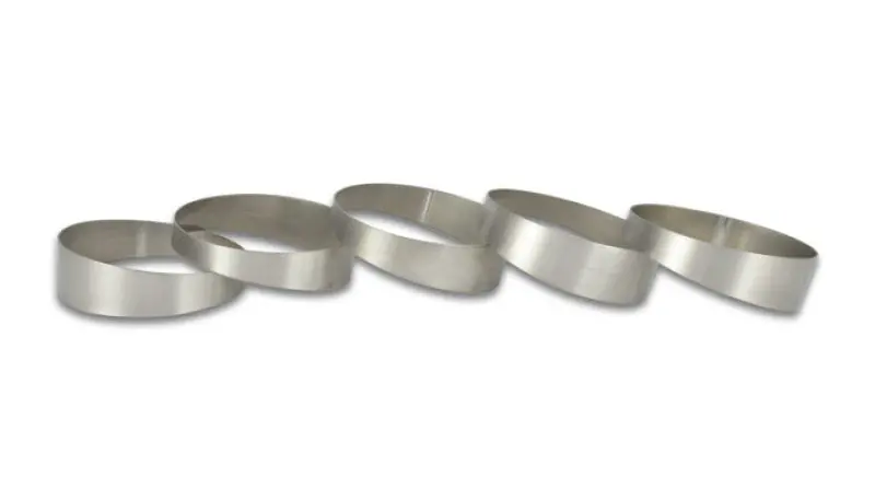 Vibrant Titanium Pie-Cut Exhaust Components — 2-Inch Outer Diameter, Pack Of 5 1