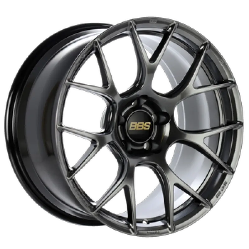 Bbs Re-V7 Forged Alloy Wheel – 18X10", 5X112Mm, Et38, Diamond Black Finish, Requires Pfs Clips & 82Mm Hub Ring 1
