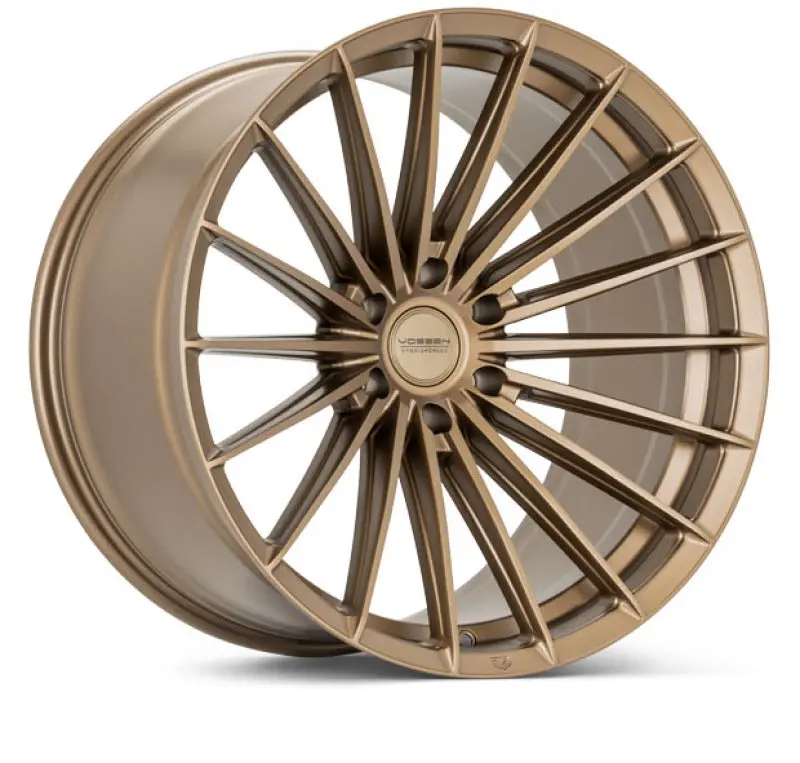 Vossen Hfx-4 Forged Alloy Wheel — 22X9.5", 6X135 Bolt Pattern, +20Mm Offset, Satin Bronze 1