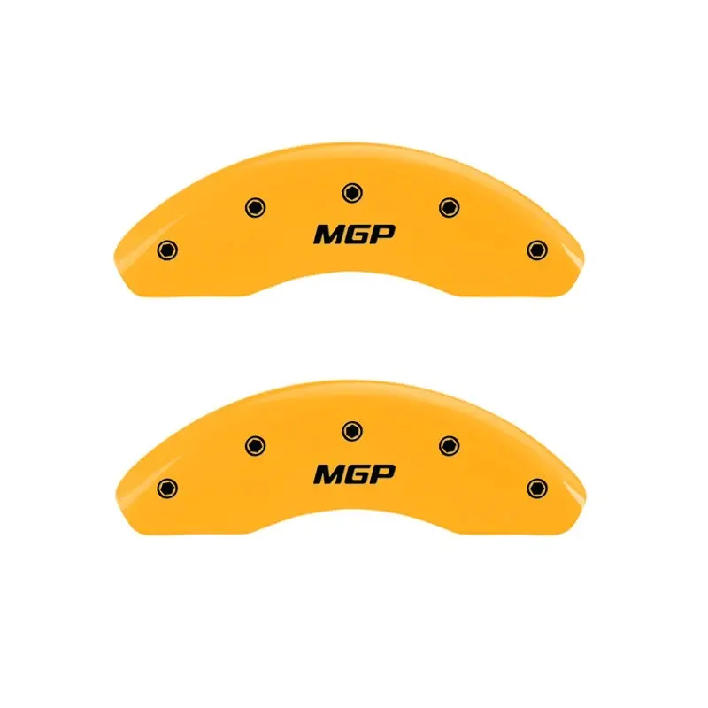 Mgp 2 Caliper Covers Engraved Front Mgp Yellow Finish Black Char 2017 Ram Promaster City 1